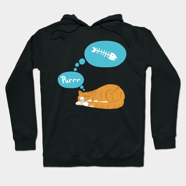 Cat Dreams Hoodie by SWON Design